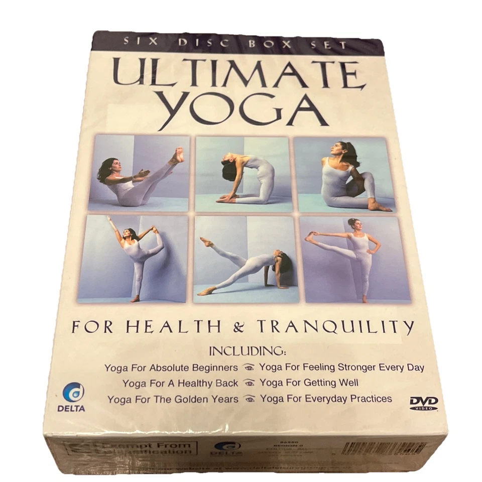 Ultimate Yoga Six DVD Box Set Brand New Sealed For Beginners, Healthy Back Etc. - Image 1 of 4