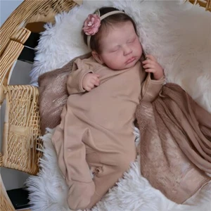 Reborn Baby Dolls Soft Vinyl Full Body 20 Inch Waterproof Realistic Newborn Baby - Picture 1 of 6
