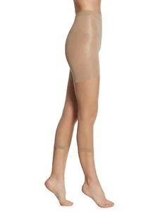 Pantimedias SPANX originales modeladoras sin pies 911 A D nude negras NUEVAS en caja - Imagen 1 de 4