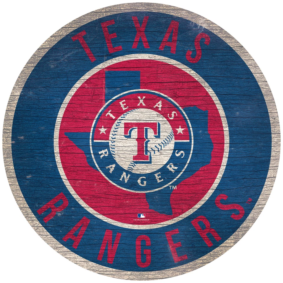 Texas Rangers MLB Weather Resistant Vinyl Die Cut Sticker Decal 13 - Image 1 of 1