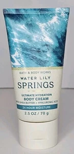 Bath And Body Works Water Lily Springs Ultimate Hydration Body Cream 2.5oz - Picture 1 of 6