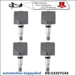 4PCS 433MHZ TPMS TIRE PRESSURE SENSOR 13227143 For SAAB 9-3X 2010-2011 - Picture 1 of 6