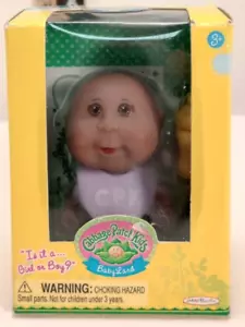 Cabbage Patch Kids Babyland Series 1 Surprise Gender 2.5" New 2012 Purple Bib - Picture 1 of 7