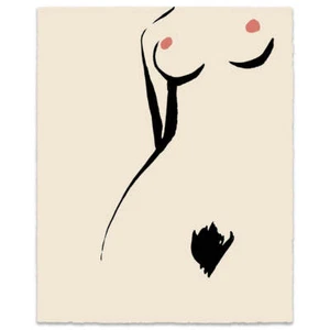 Unbenannt mit rosa Scheiben von Petites Luxures SIGNIERT Ltd Edition x/100 Poster NEUWERTIG - Bild 1 von 1