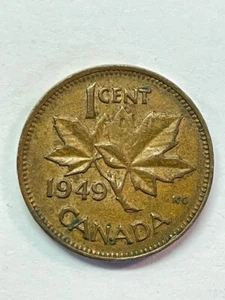 1949 Canadian Penny - Picture 1 of 2