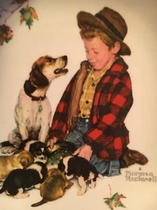Norman Rockwell “Pride of Parenthood” Gorham Plate Collectible - Picture 1 of 7