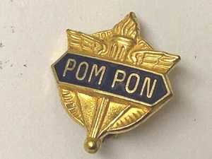 ONE SCHOOL POM PON PIN BACK PIN - Picture 1 of 2