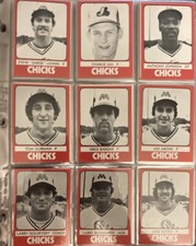 1980 TCMA Memphis Chicks Team Set Singles * You Pick Complete Your Set