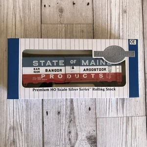 Bachmann Silver Series HO 40’ Box Car 17038 Bangor & Aroostook State Of Maine - Picture 1 of 13