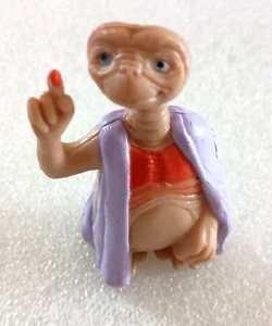 VTG 1982 E.T. Extra Terrestrial Glowing Finger PVC Figure Universal LJN NOS New - Picture 1 of 6