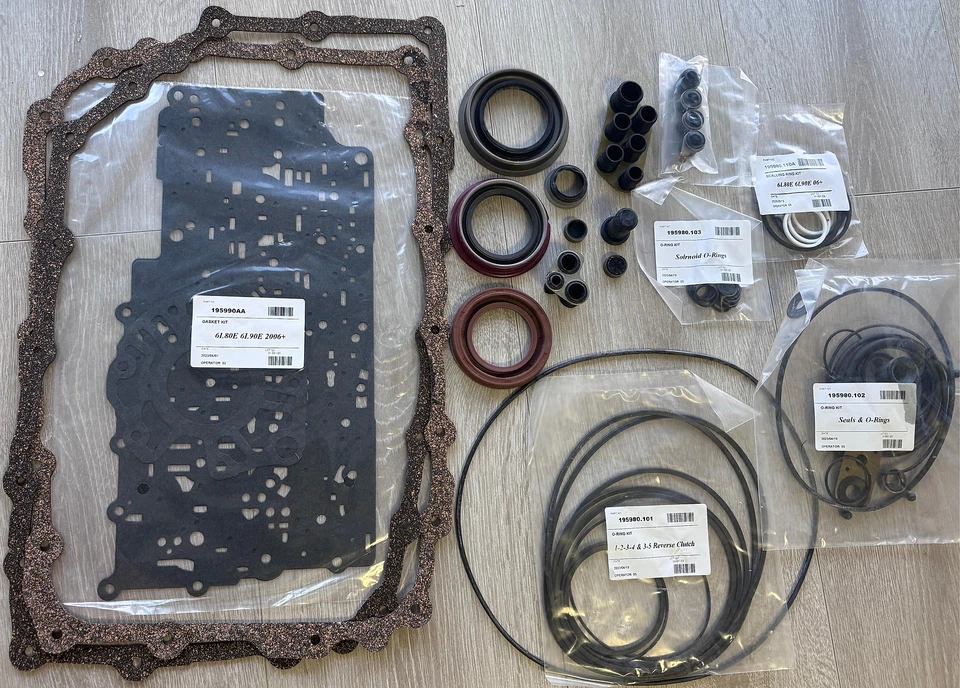 Kit de revisión de transmisión de billar 6L80 OEM para GMC SIERRA 1500 CHEVROLET CRUZE Foto 1 de 4