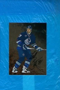 TODD BERTUZZI AUTO 1998-99 BE A PLAYER AUTOGRAPHS GOLD VANCOUVER CANUCKS ! ! - Picture 1 of 1