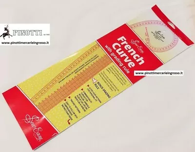 CURVILINEO CURVILINEE PROFESSIONALE PER SARTORIA CM 54X 16,5 FRENCH CURVE NL4199 - Imagen 1 de 4