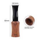 MUXIANG Palisander Zigarrenspitzen Halter Zigarre Mundstück Filterspitzen Halter