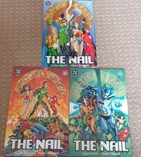 JUSTICE LEAGUE: THE NAIL - DC 1998 MINI-SERIES #1 - 3  - ALAN DAVIS MINT!
