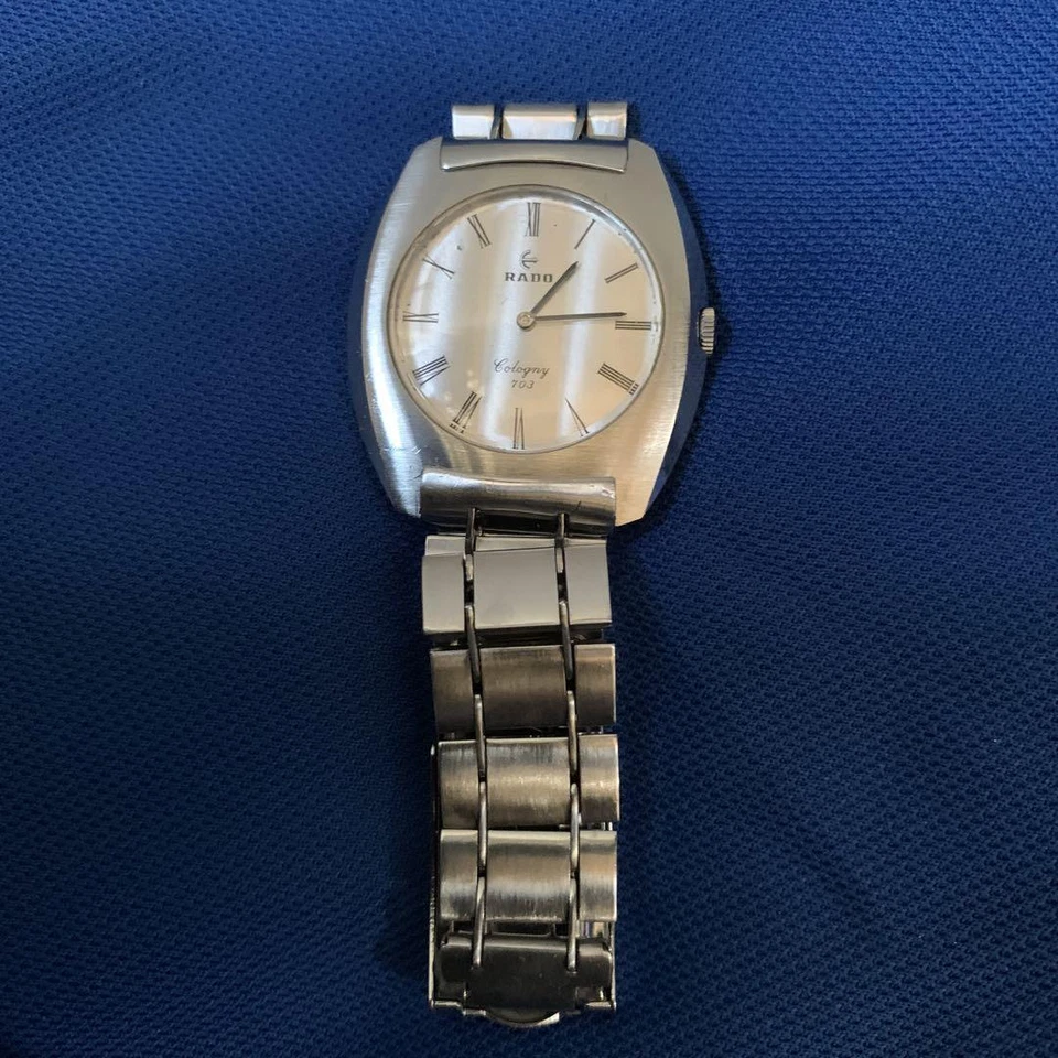 Reloj Pulsera Rado Hombre Synergy Plata Manual Suizo B 500055 Foto 1 de 3