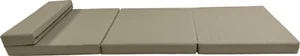 Tumbona portátil Shikibuton, camas de espuma plegables para dormir 83 x 27 x 3, bronceado - Imagen 1 de 7