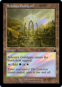 Selesnya Guildgate (Retro Frame) 0410 MTG RVR NM Foil - Picture 1 of 1