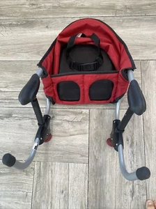 Baby Chicco Caddy Hook On High Chair Table Red Flat Fold 6-36 Months 37 lbs - Picture 1 of 10