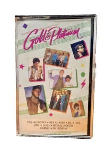 Gold and Platinum Cassette Various Artists Michael Jackson McCartney Journey - Picture 1 of 5