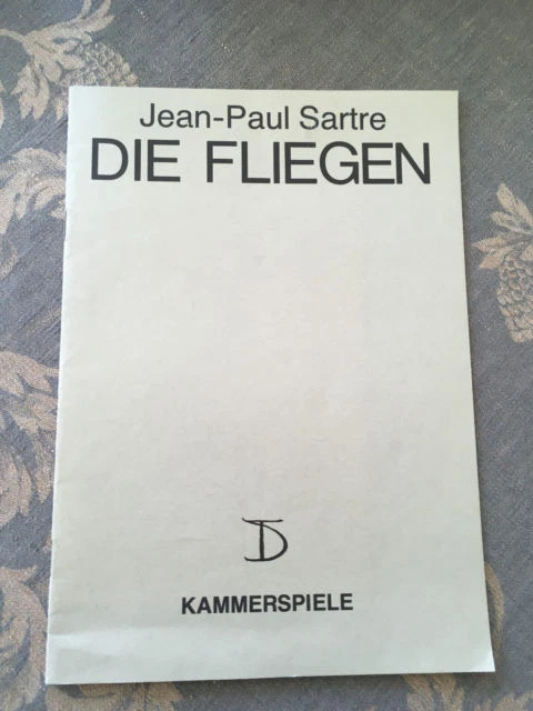 Programmheft  Die Fliegen Jean-Paul Sartre Deutsches Theater Berln 1986/87 - Bild 1 von 1
