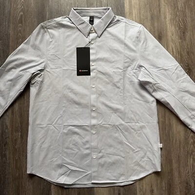 Lululemon New Venture Classic-Fit Long Sleeve Shirt, NWT, ISWB, Size L - Image 1 of 4