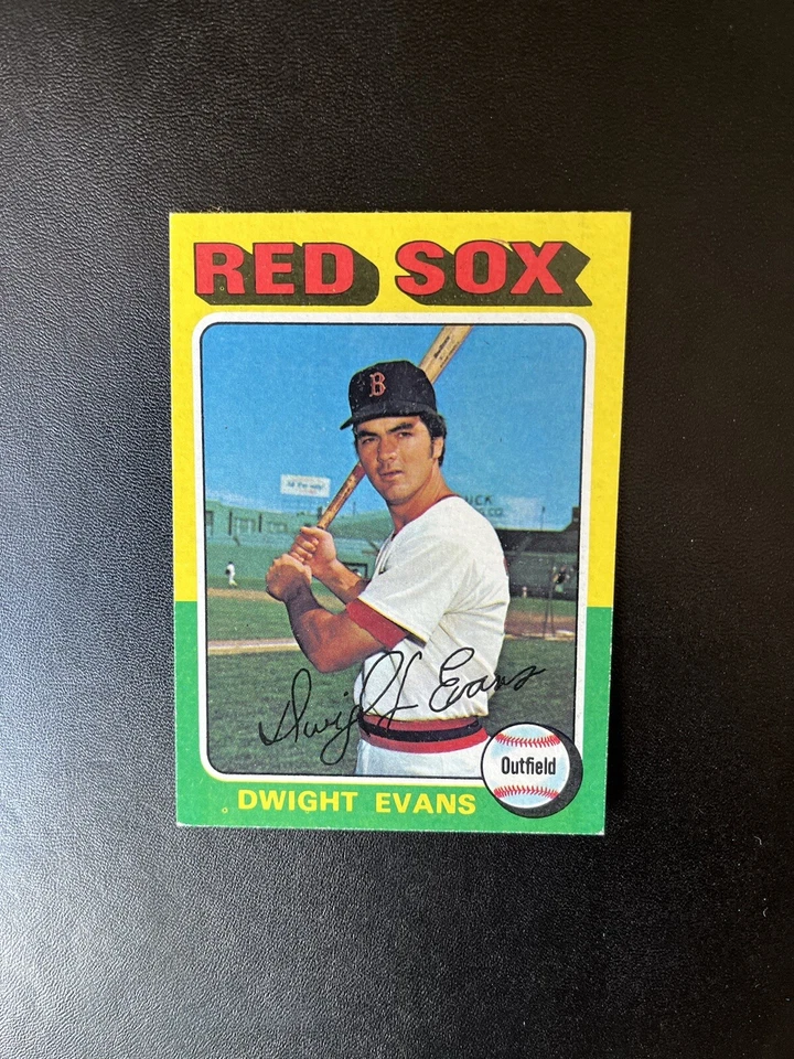 1975 TOPPS #255 DWIGHT EVANS BOS RED SOX— SHARP💥*** (wph) - Image 1 of 2