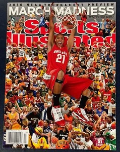 2010 NEWSSTAND SPORT ILLUSTRIERTE ZEITSCHRIFT EVAN TURNER OHIO STATE KEIN ETIKETT NEUWERTIG - Bild 1 von 2
