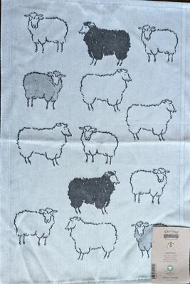 100% Cotton Sheepfold Towel 14 x 20 by Ekelund - Image 1 of 2