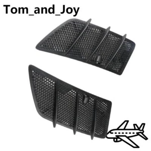 Black Hood Air Vent Grille Cover L+R Set  For Mercedes Benz W164 ML-Class 09-11 - Bild 1 von 7