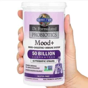 Garden of Life, Dr. Formulated Probiotics, Mood+, 60 Vegetarian Capsules - Picture 1 of 3