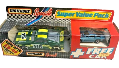 Vintage 1986 Matchbox Super Value Pack in Box 1/40 & 1/64 Scale - Image 1 of 4