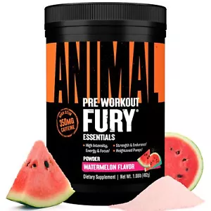 Fury Pre-Workout Powder, Energy & Focus, 5g BCAA, 350mg Caffeine - Picture 1 of 6