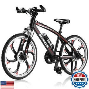 Risopen 1:8 Scale Die-Cast Alloy Mini Mountain Bike Bicycle Model Toy Finger  - Picture 1 of 5