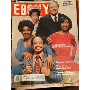 September 1980 Ebony with Featured Cover, The Real People Behind The Jeffersons, - Imagen 1 de 8