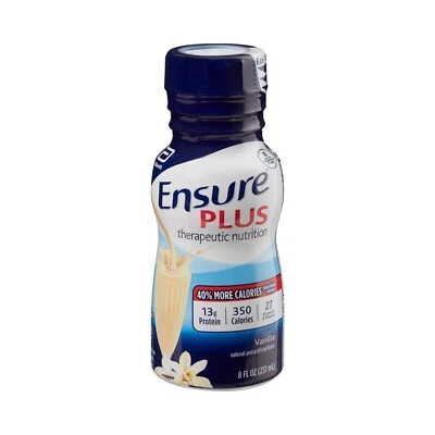 Ensure Plus Therapeutic Nutrition, Vanilla, 8 Fl Oz (Pack of 24) New Stock! - Image 1 of 4