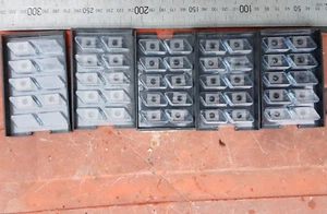 45x KENNAMETAL indexable Carbide Tips Inserts LNEQ1250R04 KC992M 00N78408-001-E8 - Bild 1 von 3