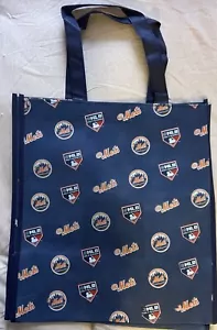 NY METS MLB TOTE BAG SGA BASEBALL CITI FIELD BLU - Foto 1 di 3