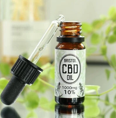 BRISTOL CBD 10% Broad Spectrum CBD Oil 1,000mg CBD and THC FREE