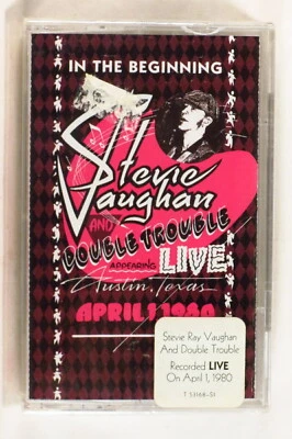 STEVIE RAY VAUGHAN w/ Double Trouble - In The Beginning 1992 US cassette  SEALED - Image 1 of 2