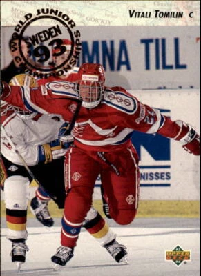 1993-94 Upper Deck #278 Vitali Tomilin RC - - Image 1 of 2