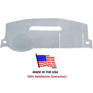 Light Gray Carpet Dash Cover Compatible w/ 08-13 GMC Sierra 1500 (1 Glove Box) - Picture 1 of 12