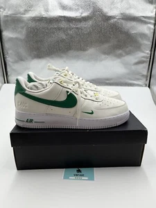 Nike Air Force 1 '07 LV8 40th Anniversary-Sail/Malachite Mens Sz 14 DQ7658-101 - Picture 1 of 8