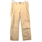 American Eagle Chino Pants Mens Size 34X32 Tan Pockets Belt Loops