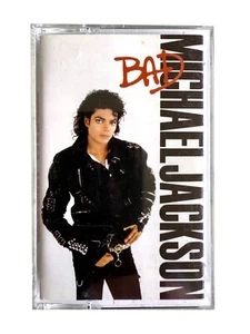 Michael Jackson - Bad - Cassette Tape 4502904 - Epic 1987 - Dirty Diana etc - Picture 1 of 2