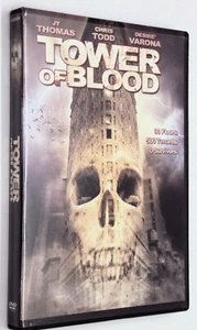 TOWER OF BLOOD DVD Escaped Mental Patient Stalks Party People In Empty High Rise - Picture 1 of 3