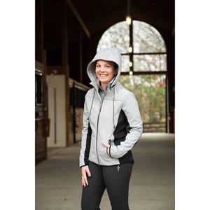 FITS Ladies Hawley 2 Hybrid Jacket - Silver/Black - Size Small - Picture 1 of 1