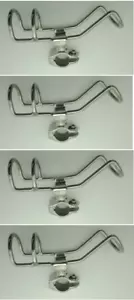 Clamp On Rod Holders Rail 25mm 316 Stainless 360 Horizontal & Vertical New x4 - Picture 1 of 8