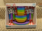 Munchkin 18-Piece Kids Dining Set Plates, Bowls, Cups & Utensils