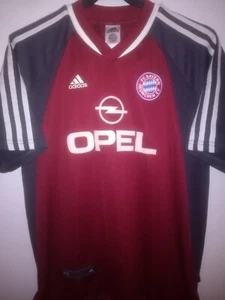 BAYERN MUNICH 2001-2002 camiseta shirt trikot maillot maglia adidas - Picture 1 of 7